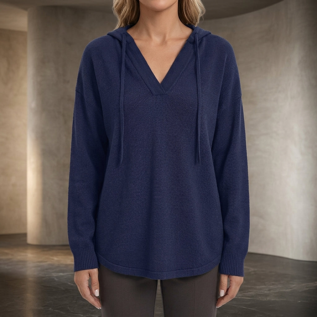 Elena V-Neck Hoodie