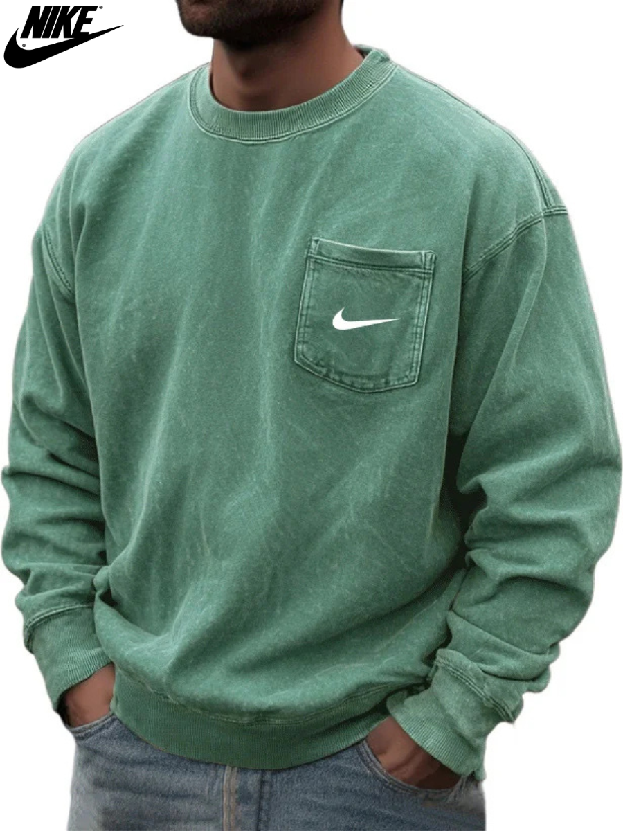 2026 Vintage Washed Pocket Sweatshirt || Clearance Sale