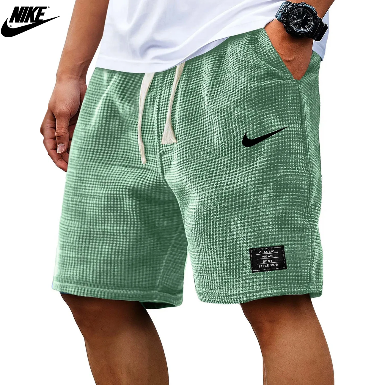 2026 Textured Waffle Knit Shorts || Clearance Sale