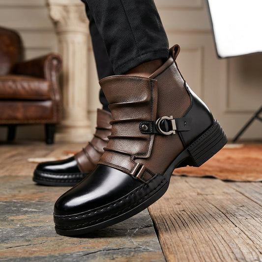 Verona Leather Ankle Boots