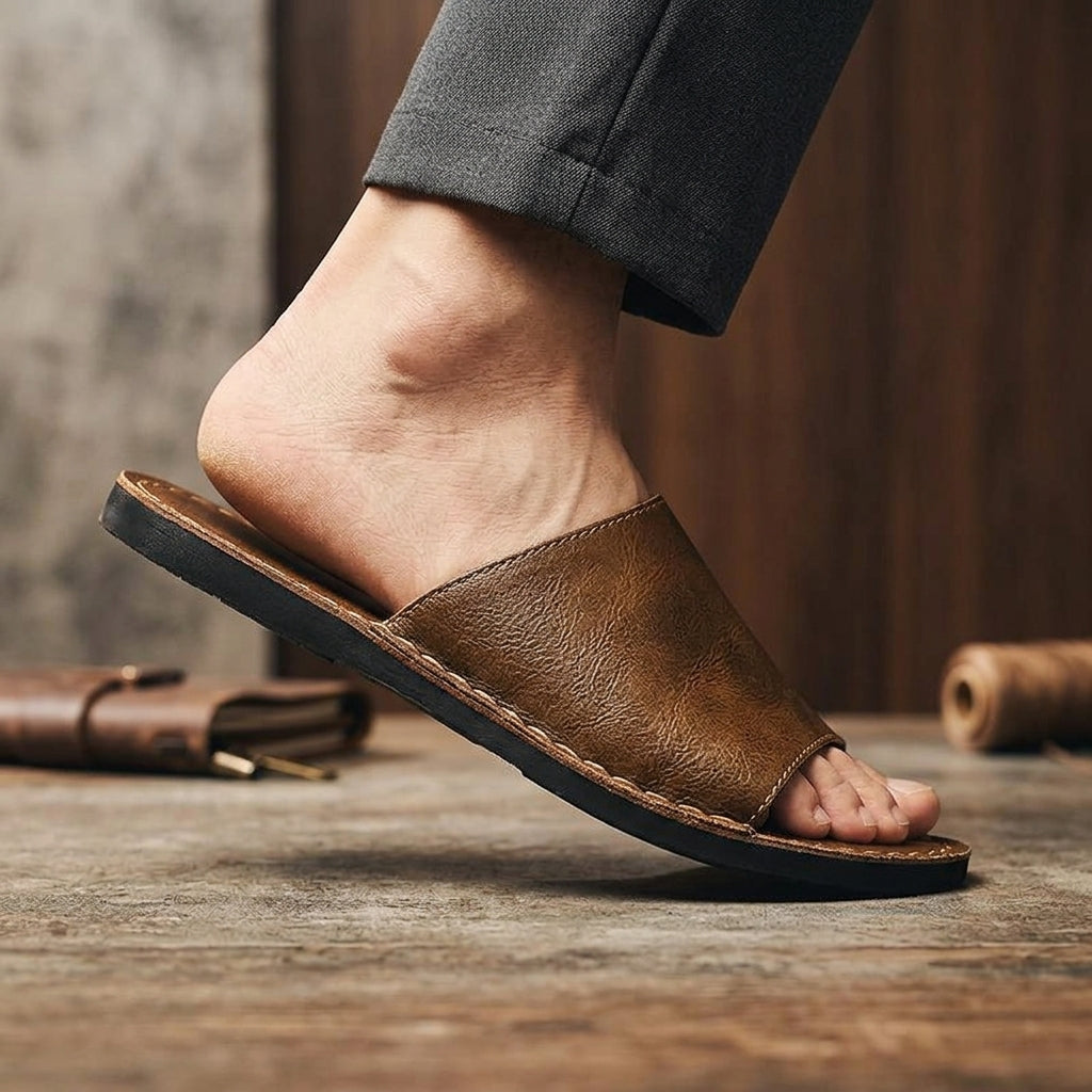 Arizona  Leather Slide Sandal