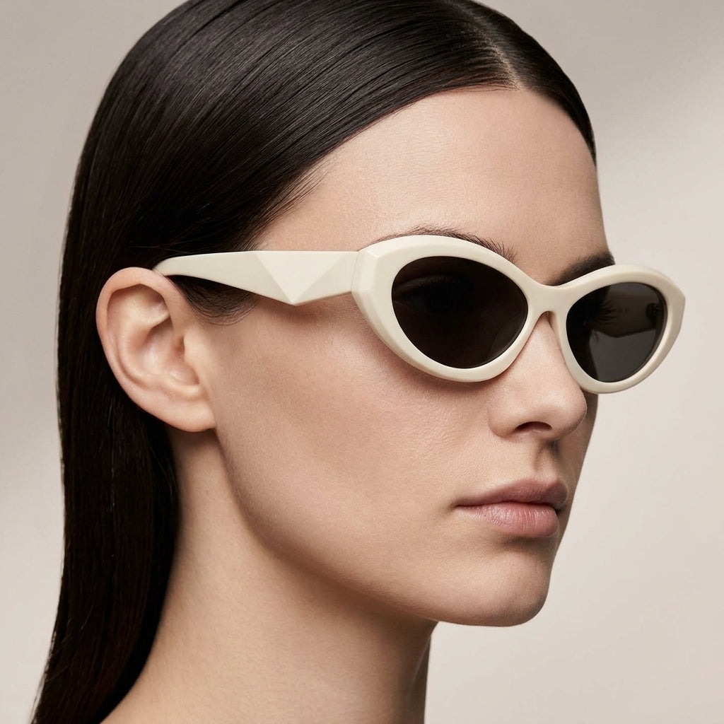 Oval Frame Sunglasses