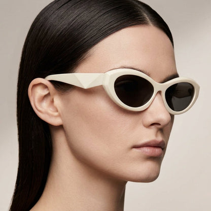 Oval Frame Sunglasses