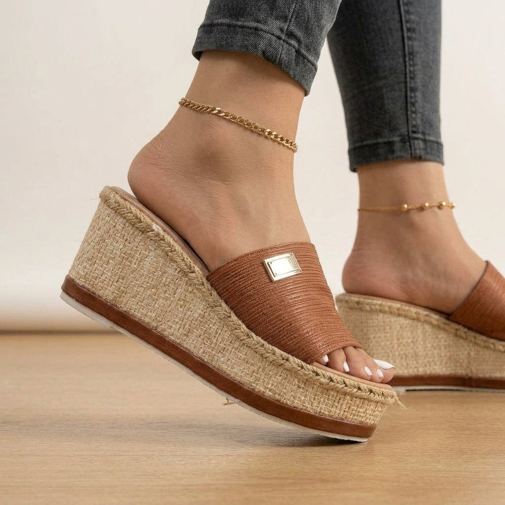 Sarah Orthopedic Platform Sandals