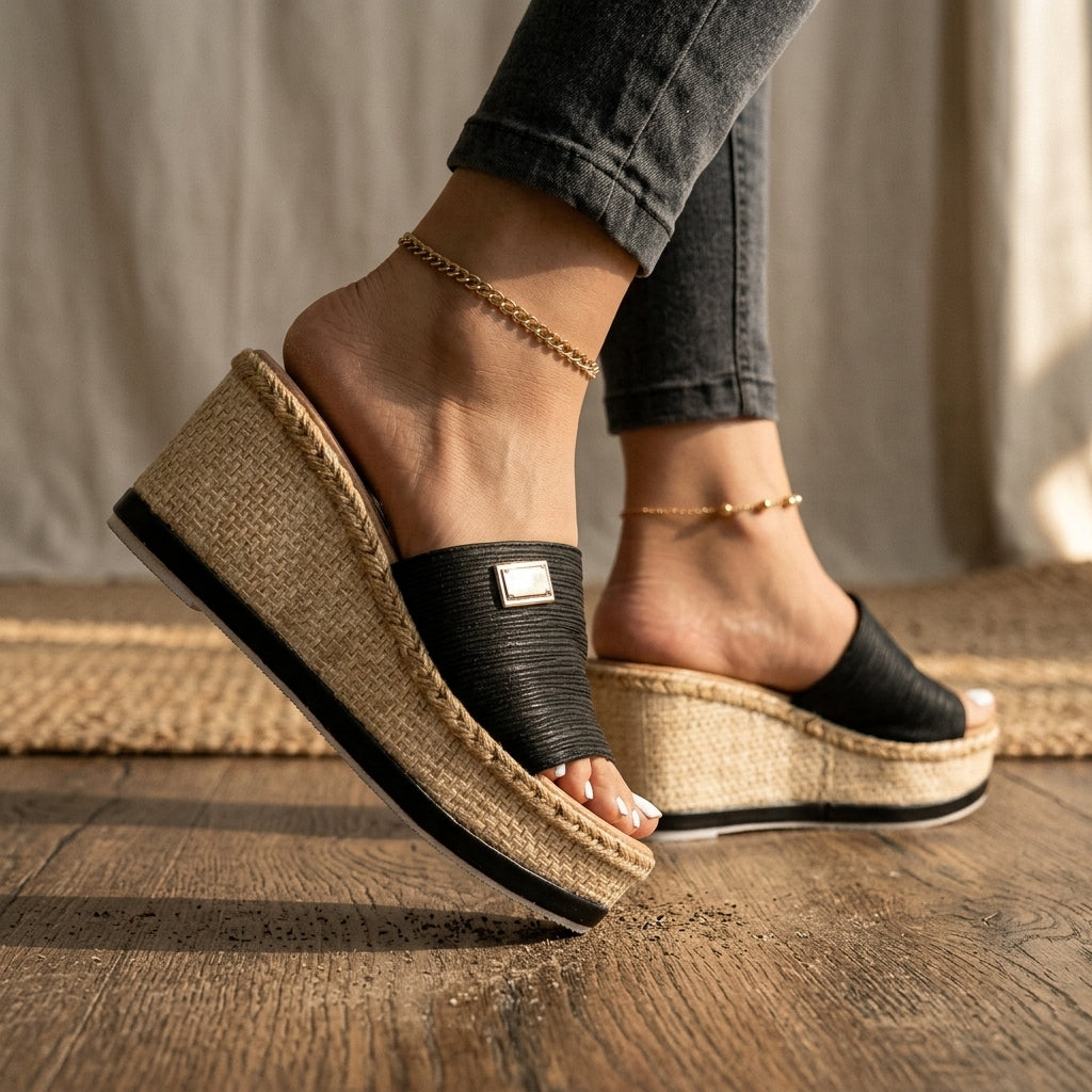 Sarah Orthopedic Platform Sandals