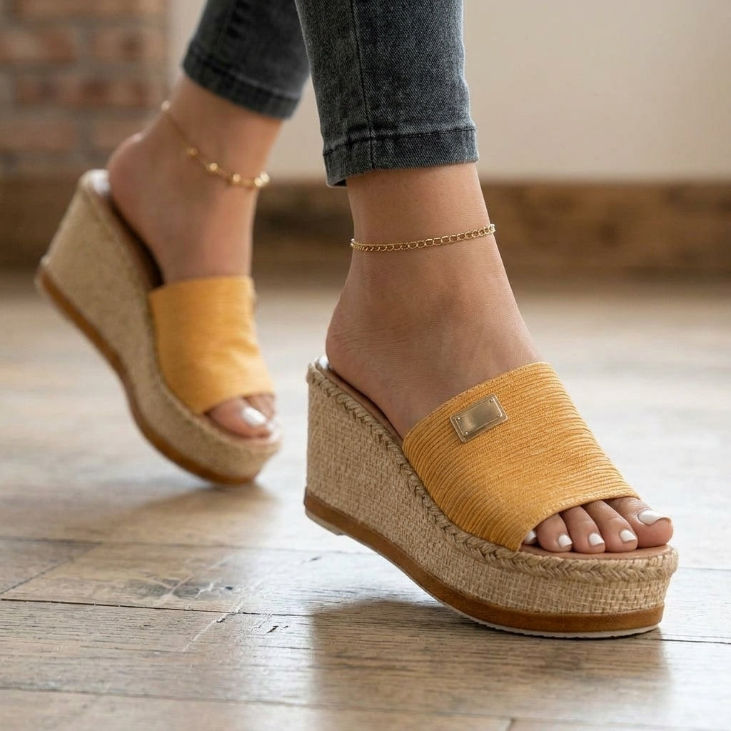 Sarah Orthopedic Platform Sandals