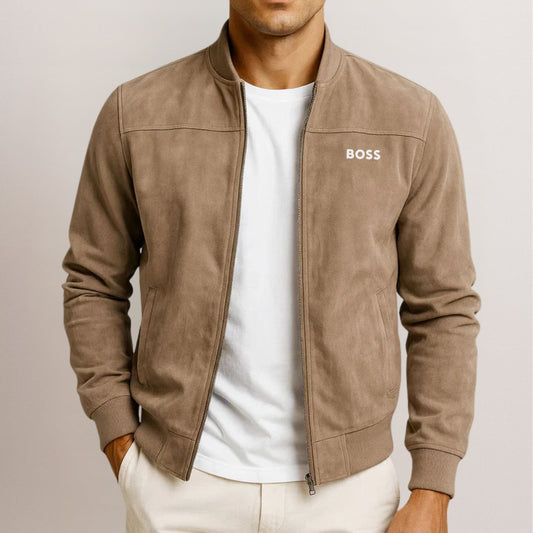 Casual Suede Jacket - SALE PRICE