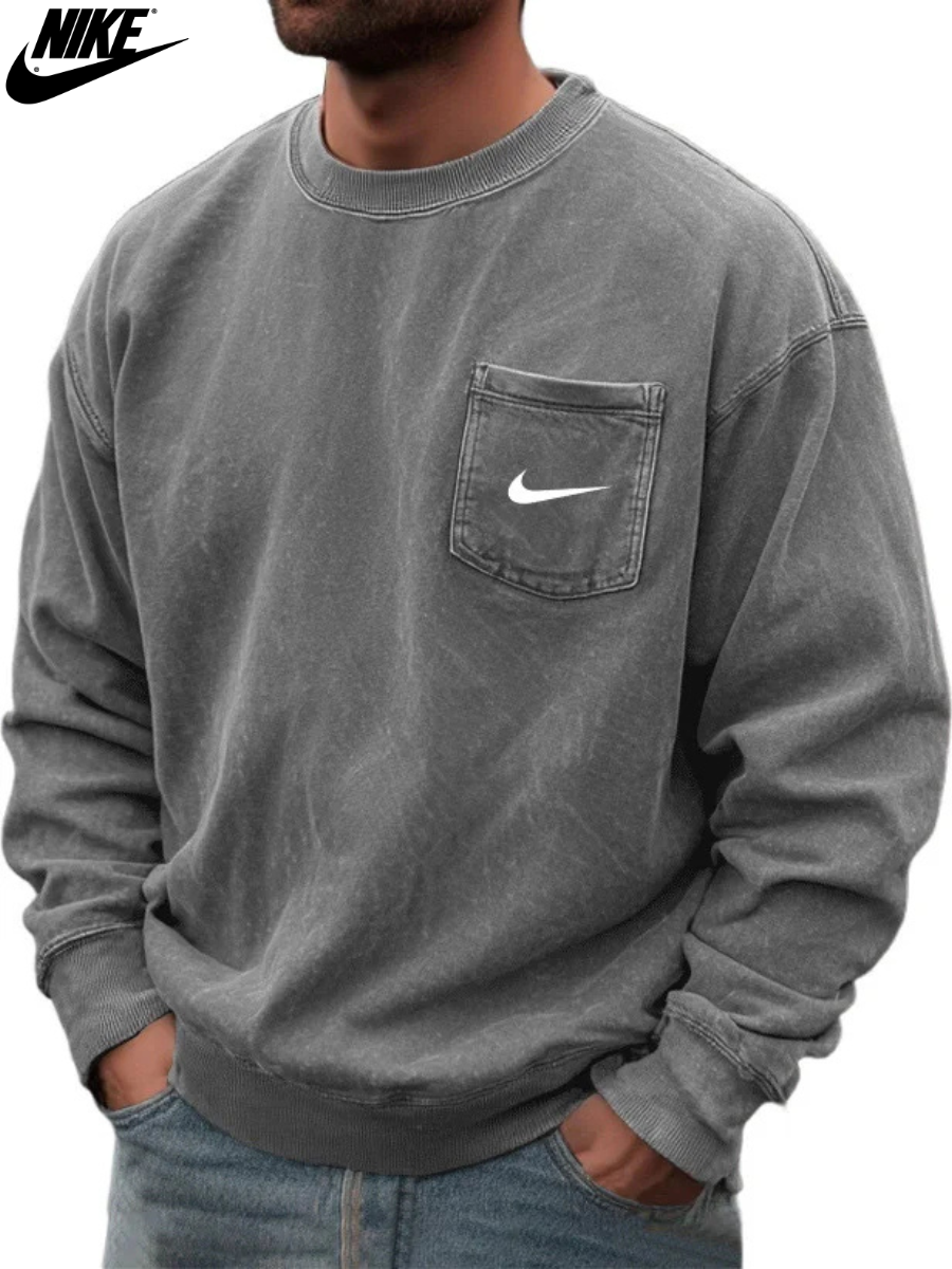 2026 Vintage Washed Pocket Sweatshirt || Clearance Sale