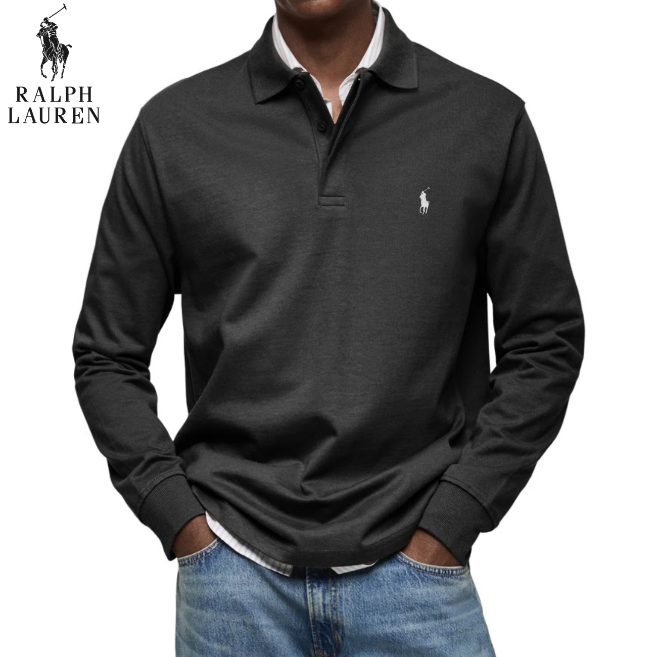 2026 Long Sleeve Polo Shirt || Clearance Sale