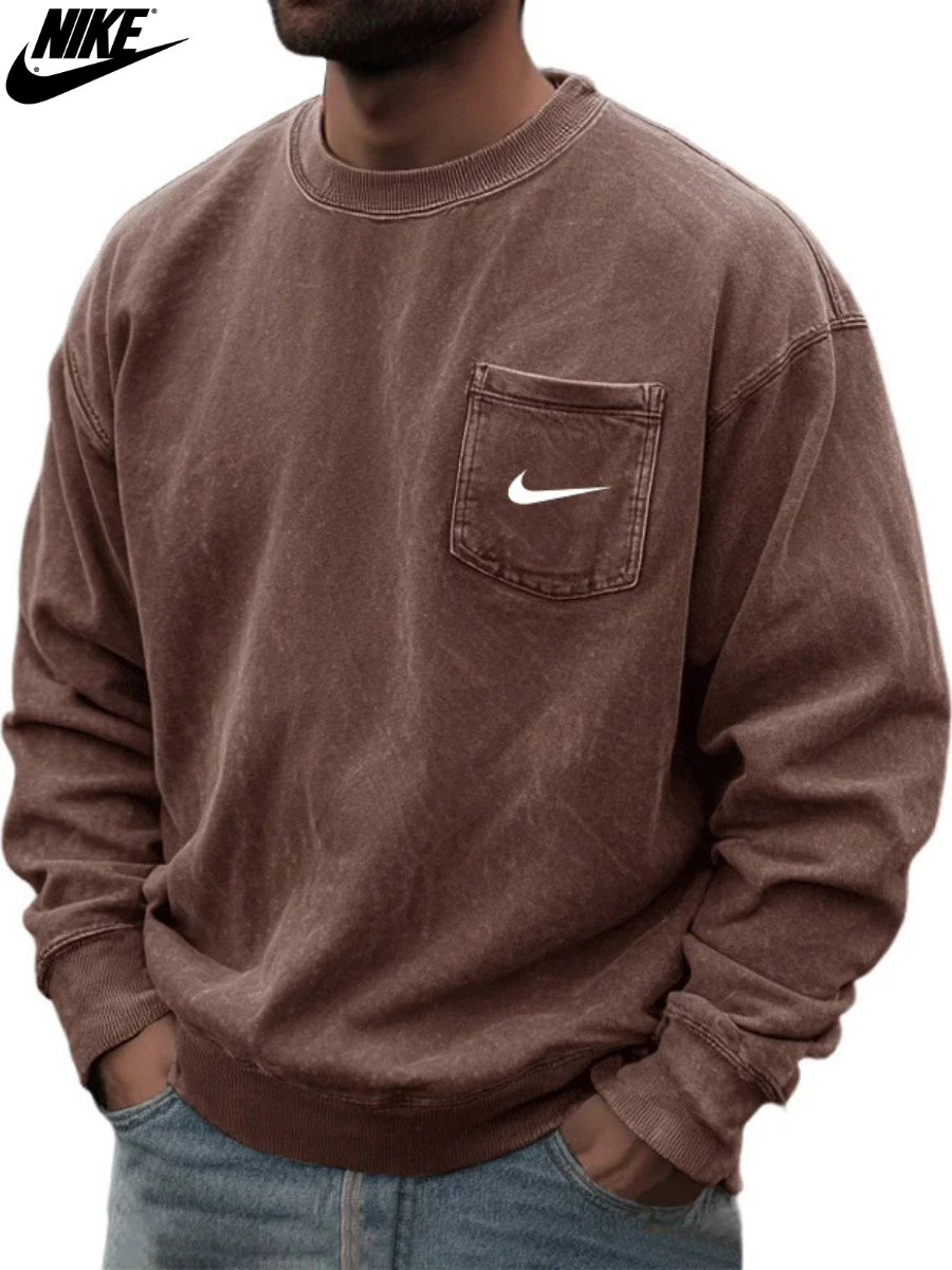 2026 Vintage Washed Pocket Sweatshirt || Clearance Sale
