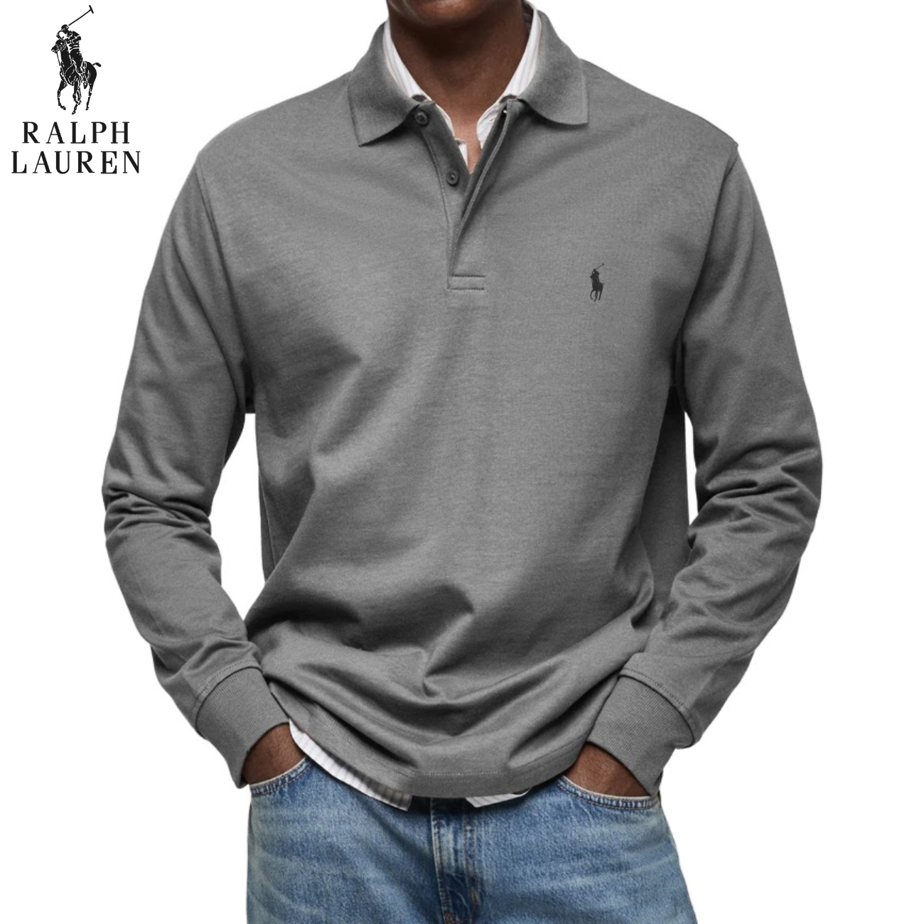 2026 Long Sleeve Polo Shirt || Clearance Sale