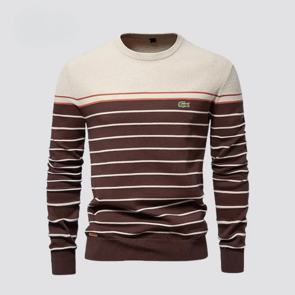 Heritage Striped Knit Sweater – Limited Edition