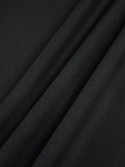 High-Waisted Wide-Leg Trousers
