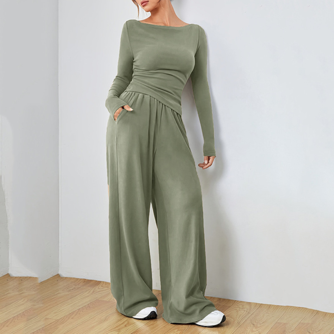 Houston Wide-Leg Lounge Set