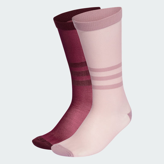 ULTRA-THIN HIGH SOCKS (2 PAIRS)