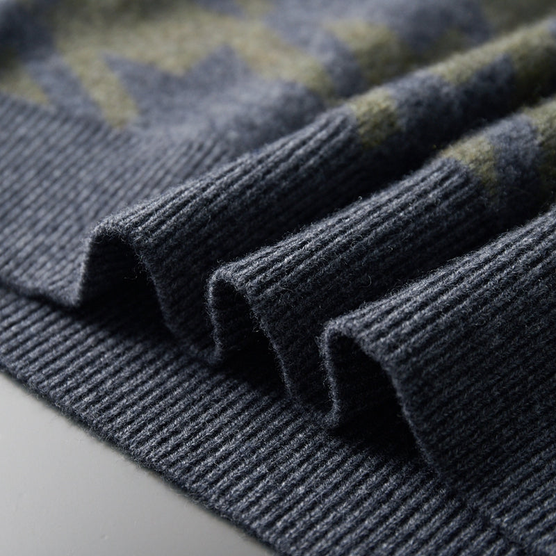 The Aberdeen Shadow Houndstooth Sweater