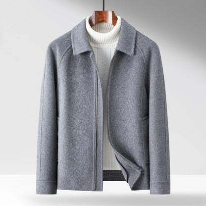 Men’s Wool-Blend Zip-Up Jacket