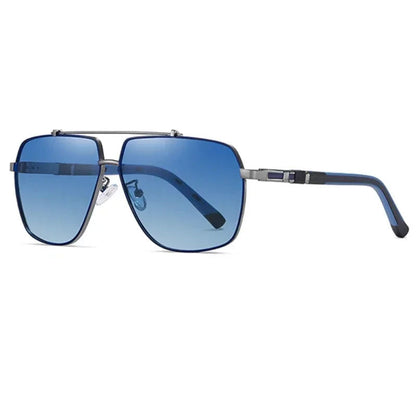 The AeroBlue Titanium-Edge Shades