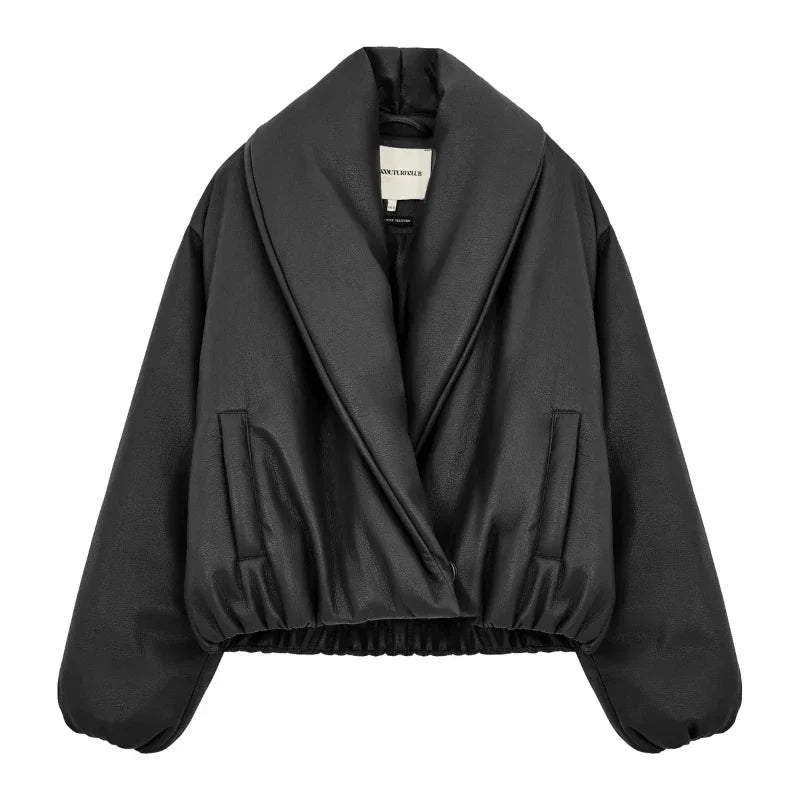 The VelvetRidge Wrap Puffer